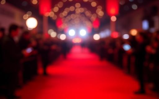 Glamorous scene from the Mumbai Film Fest red carpet event